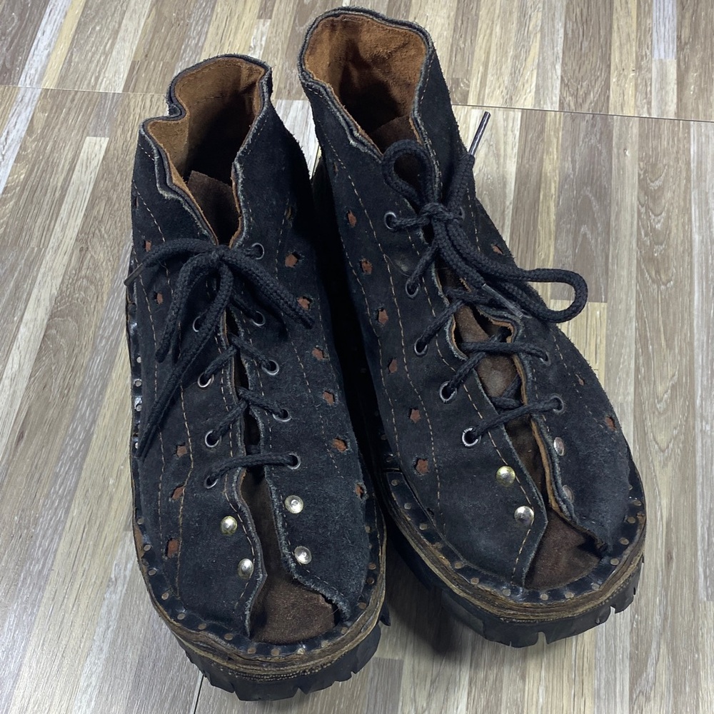 Handmade Huarache Burras Recycled Tire shoes